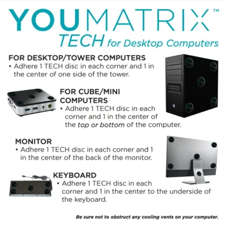 YouMatrix TECH Desktop Computer
